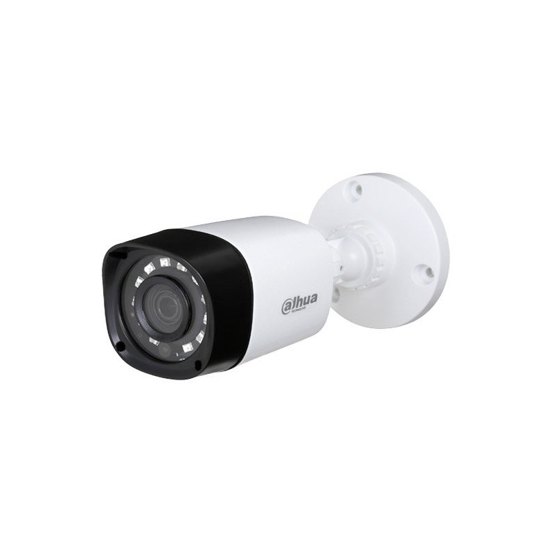 CAMARA 4 EN 1 1/2,7" CMOS 1080P TIPO BALA PLASTICA LENTE 2,8MM FOV 103° DWDR IR 20M IP67 - DH-HAC-HFW1200RN-0280B-S5