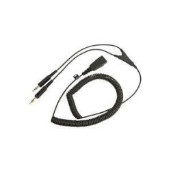 8734-599 - Jabra - Cable para auriculares - miniconector macho a Desconexión rápida macho - 2 m