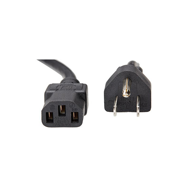 90Y3016 2.8m, 10A/120V, C13 to NEMA 5-15P (US) L