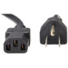90Y3016 2.8m, 10A/120V, C13 to NEMA 5-15P (US) L
